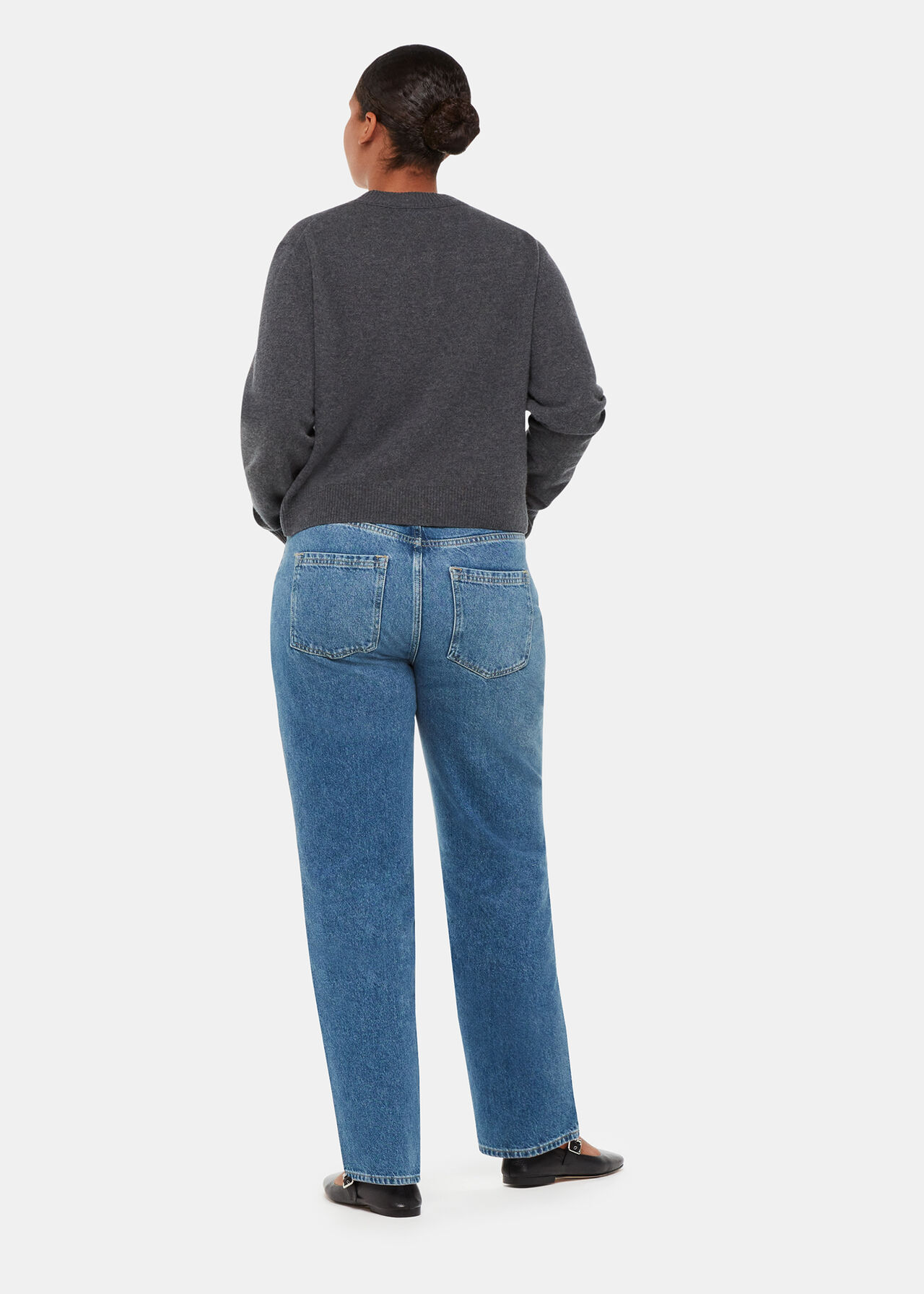Straight Leg Full Length Jean